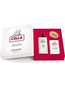 Cella Total Beard Gift Box Σετ Περιποίησης για Γένια