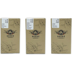 Seedz Coffee Roasters Basic Blend+78/22 Blend+House Blend Καφές Espresso Αλεσμένος 3x250gr