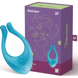 Satisfyer Partener Multifun 1 Κλειτοριδικός Δονητής 13.5cm Μπλε