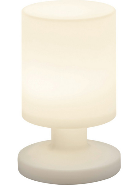 Trio Lighting R57071101 Πορτατίφ LED με Μπαταρία Λευκό Φ130xΥ20.5cm