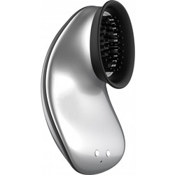 Black & Silver Shots Twitch Hands Free Suction & Vibration Toy Κλειτοριδικός Δονητής Ασημί