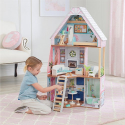 KidKraft Matilda Ξύλινο Κουκλόσπιτο με Αξεσουάρ 65983
