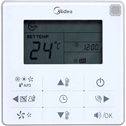 Ενσύρματο χειριστήριο Κασσέτα - Τοίχου Midea KJR-29B/E