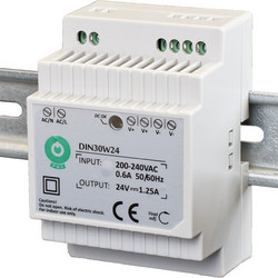 Τροφοδοτικό ράγας LED 24V 30W POS 500103