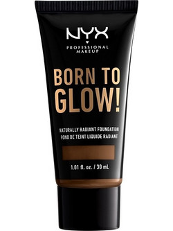 Nyx Born To Glow! Naturally Radiant 21 Cocoa Liquid Foundation 30ml