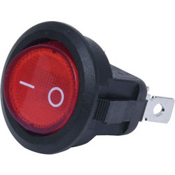 Power Switch On/Off PS8A-7 Red Διακόπτης Τροφοδοσίας Στρογγυλός Κόκκινος