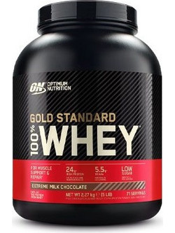 Optimum Nutrition Gold Standard 100% Whey Extreme Milk Chocolate Πρωτεΐνη Ορού Γάλακτος Γράμμωσης 2.27kg