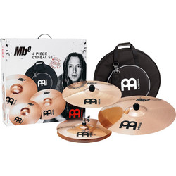 Meinl MB8-141822 - Σετ Πιατινιών 14'' Hi-Hat, 18'' Crash, 22'' Ride Medium, Θήκη Ώμου