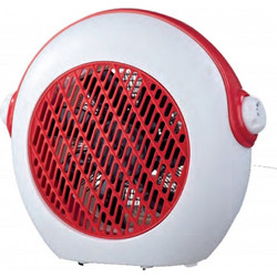 Eurolamp 147-29102 Red Αερόθερμο Δαπέδου 2000W