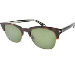 Givenchy 7083/F/S 086/QT Ανδρικά Γυαλιά Ηλίου Τετράγωνα Κοκάλινα Χρυσά με Πράσινο Polarized Φακό