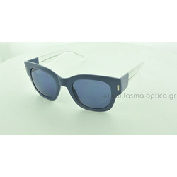Marc Jacobs MMJ469/S ATX/72 Γυναικεία Γυαλιά Ηλίου Τετράγωνα Κοκάλινα Μπλε με Μαύρο Polarized Φακό