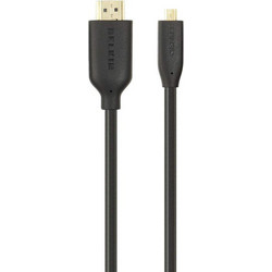 Belkin Καλώδιο HDMI 1.4 HDMI Male to Micro HDMI Male 1m Black