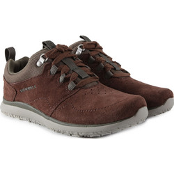Merrell Getaway Locksle Lace Ανδρικά Sneakers Καφέ J92007
