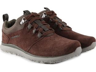 Merrell Getaway Locksle Lace Ανδρικά Sneakers Καφέ J92007