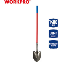 ΦΤΥΑΡΙ ΚΥΡΤΟ ΜΕ FIBERGLASS ΛΑΒΗ ΜΑΚΡΙΑ (1480mm) WP335007 WORKPRO
