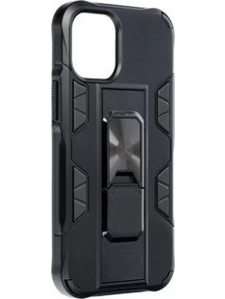 Forcell Defender Case with stand Για Apple iPhone 12 Mini 5,4'' Μαύρο