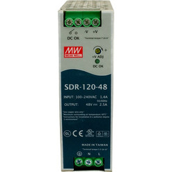 Lantronix 25105 Industrial DIN Rail Mounted Power Supply