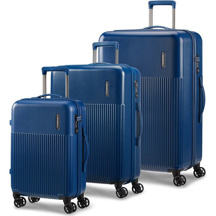 Samsonite Rectrix 3 55cm 68cm 76cm Blue BestPrice.gr