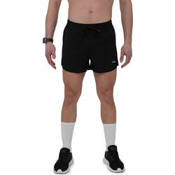 Li-Ning Hobby Runners Αθλητική Ανδρική Βερμούδα Μαύρη AKSP054-1C