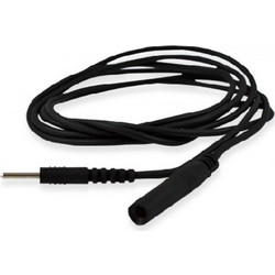 Καλώδια εσοχή 4mm με μονό βύσμα 2mm (1,50m)