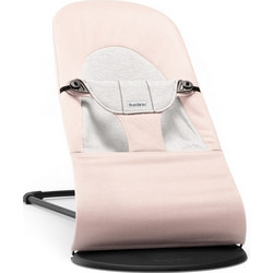 BabyBjorn Balance Soft Cotton Jersey Grey Relax Μωρού έως 13kg Ροζ