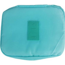 Aria Trade Travel Cosmetic Bag Νεσεσέρ Οργανωτής Καλλυντικών 19x6x15cm Γαλάζιο