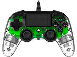 Nacon Illuminated Crystal Wired Controller PC & PS4 Green