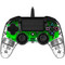 Nacon Illuminated Crystal Wired Controller PC & PS4 Green Nacon Illuminated Crystal Wired Controller PC & PS4 Green