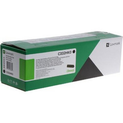 Lexmark C332HK0 Black Toner