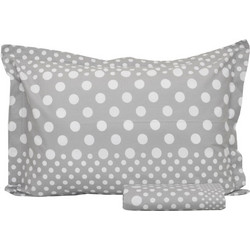 Anna Riska Σεντόνι Υπέρδιπλο Βαμβακερό 240x270 Mix & Match 26 Γκρι