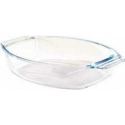 Pyrex Πυρίμαχο Γυάλινο Ταψί Οβάλ 40x28cm