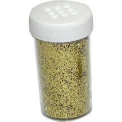 Χρύσο glitter διακόσμησης σε βαζάκι 20gr