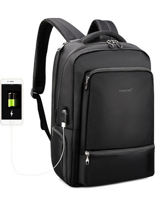 Tigernu T-B3585 Αδιάβροχο Backpack Laptop 15.6" Black