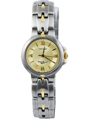 Orient Vintage Γυναικείο Ρολόι με Ασημί Μεταλλικό Μπρασελέ DB333WK