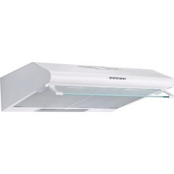 Pyramis 2M Ελεύθερος Απορροφητήρας 70cm με 2 Μοτέρ Λευκός 065029602