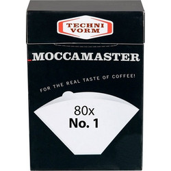 Moccamaster Χάρτινα Φίλτρα Καφέ No 1 - 80τμχ