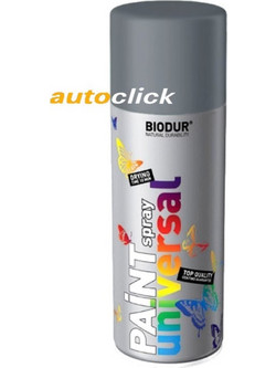 Biodur Paint Spray Universal Σπρευ Βαφή Γκρι Gloss 400ml