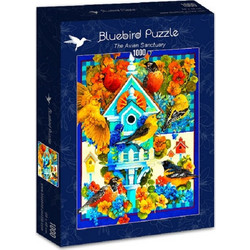 Puzzle Bluebird Puzzle The Avian Sanctuary 1000 Κομμάτια