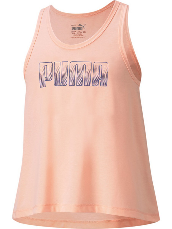 Puma Παιδικό T-Shirt Αμάνικο Κοραλί 586193-25