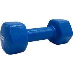 Ligasport OEND390399 Blue Βαράκι Εξάγωνo Βινυλίου 3kg