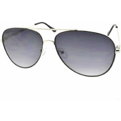 Enzo 2257 C1 Γυναικεία Γυαλιά Ηλίου Aviator Μεταλλικά Χρυσά με Μαύρο Polarized Φακό