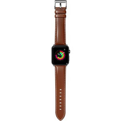 Laut Oxford Λουράκι Δερμάτινο Tobacco (Apple Watch 42 / 44 / 45mm)
