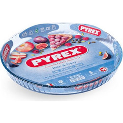 Pyrex Πυρίμαχη Γυάλινη Φόρμα Στρογγυλή 30cm