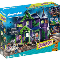 Playmobil Scooby-Doo! Περιπέτεια στο Στοιχειωμένο Σπίτι για 5+ Ετών 70361