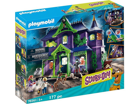 Playmobil Scooby-Doo! Περιπέτεια στο Στοιχειωμένο Σπίτι για 5+ Ετών 70361