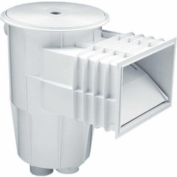 Skimmer Πισίνας Μπετού 15L Τετράγωνο Καπάκι & Φαρδύ Στόμιο