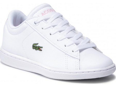 Lacoste 2 Παιδικά Sneakers Λευκά 7-40SUI00021Y9