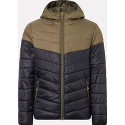 McKINLEY Ricos Αθλητικό Παιδικό Μπουφάν Χειμωνιάτικο Puffer Μαύρο Πράσινο 408114-910-840
