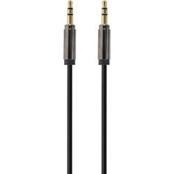 Gembird Cable 3.5mm male - 3.5mm male Μαύρο 1m