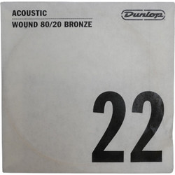 Dunlop DAB Χορδή Ακουστικής Κιθάρας 80/20 Bronze 22V"